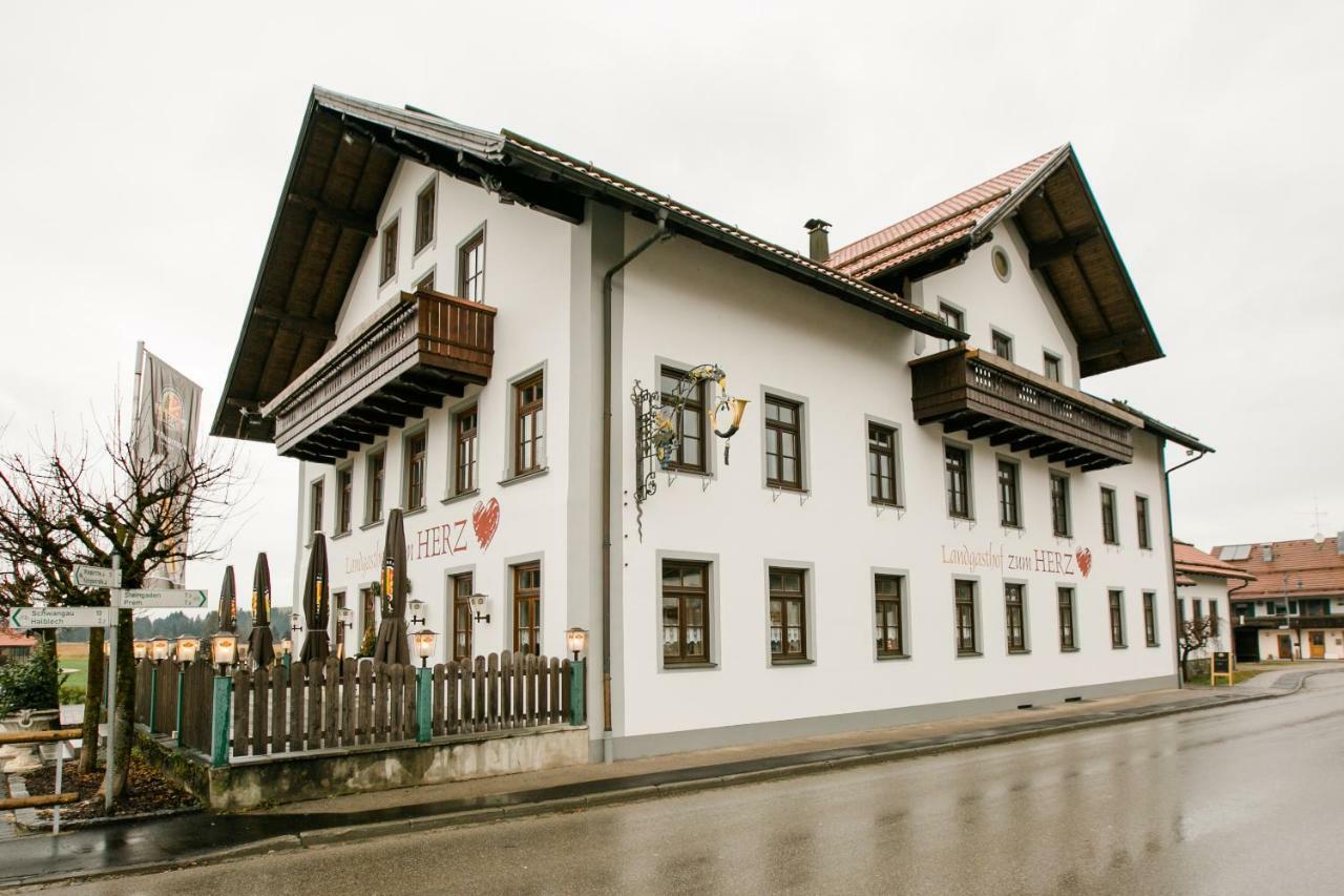 Landgasthof Zum Herz Trauchgau المظهر الخارجي الصورة